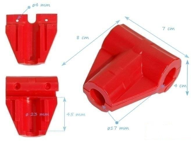 T-link LUX per cavo armato Ø16 mm