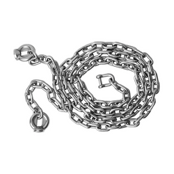 Set di catene in acciaio inossidabile da 6 mm - 1,8 m