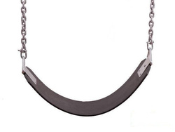 Altalena flessibile su catena per un parco giochi pubblico