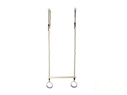 Trapezio ginnico con cerchi rotondi