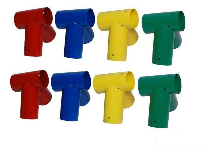 2 x attacco per trave Ø100 mm, 100°