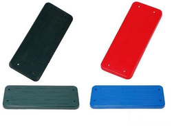 Sedile con inserto in metallo