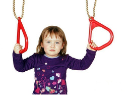 Cerchi da ginnastica triangolari in plastica