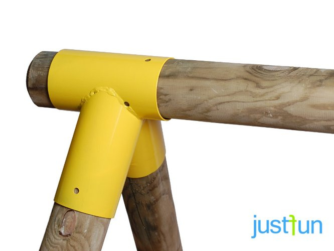 2 x attacco per trave Ø100 mm, 100°