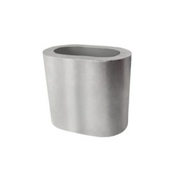 Anello ovale in alluminio 42 mm 16E