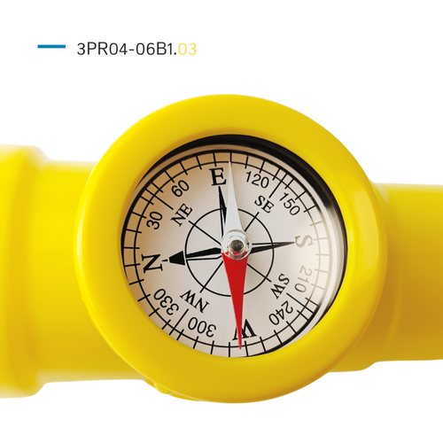 Telescopio con bussola per il parco giochi