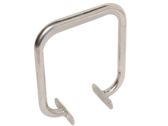 Maniglia in acciaio inox per trave di equilibrio 240 x 240