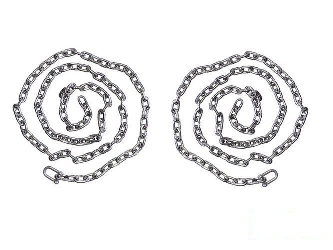 Altalena ECO + Set di catene in acciaio inox a punto singolo 5 mm - 1,8 m