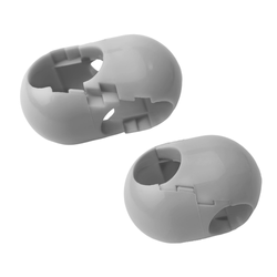 Connettore a croce per fune da 16 mm