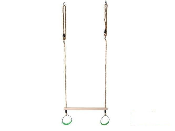 Trapezio ginnico con cerchi rotondi