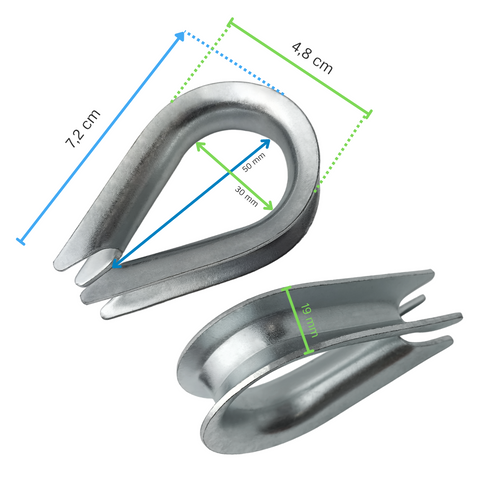 Occhiello in metallo