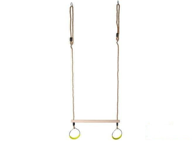 Trapezio ginnico con cerchi rotondi