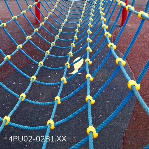 Connettore a croce monopezzo per cavo rinforzato ø18mm