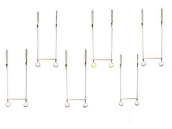 Trapezio ginnico con cerchi rotondi