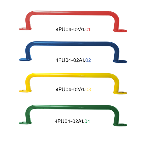 Maniglia in metallo 550 mm EN1176