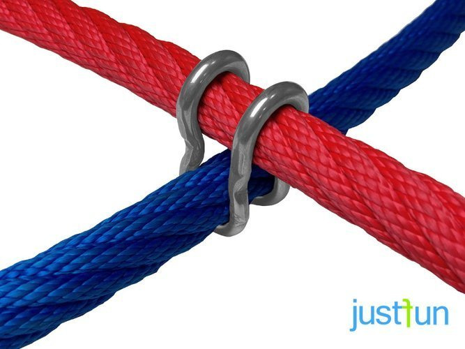 Accoppiatore trasversale per cavo rinforzato da 16 mm tipo U