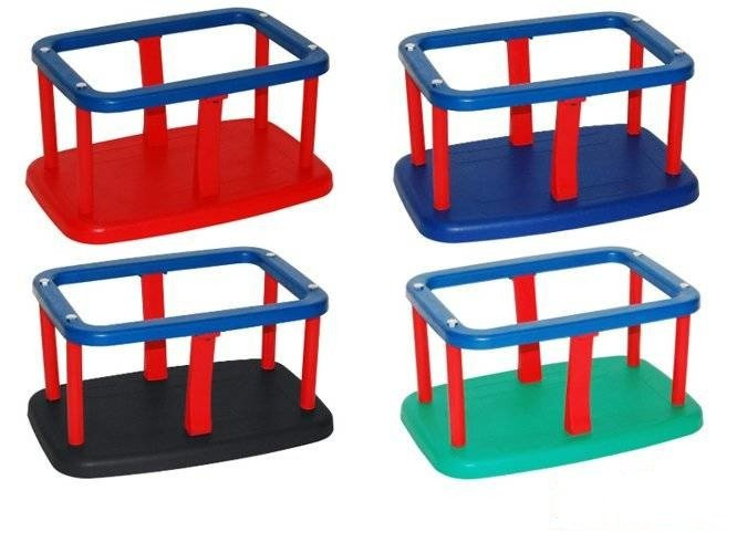 Altalena a secchio + set di catene zincate da 6 mm - 1,8 m