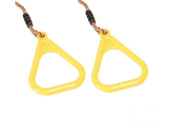 Cerchi da ginnastica triangolari in plastica
