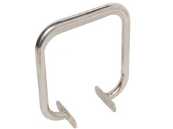 Maniglia in acciaio inox per trave di equilibrio 240 x 240