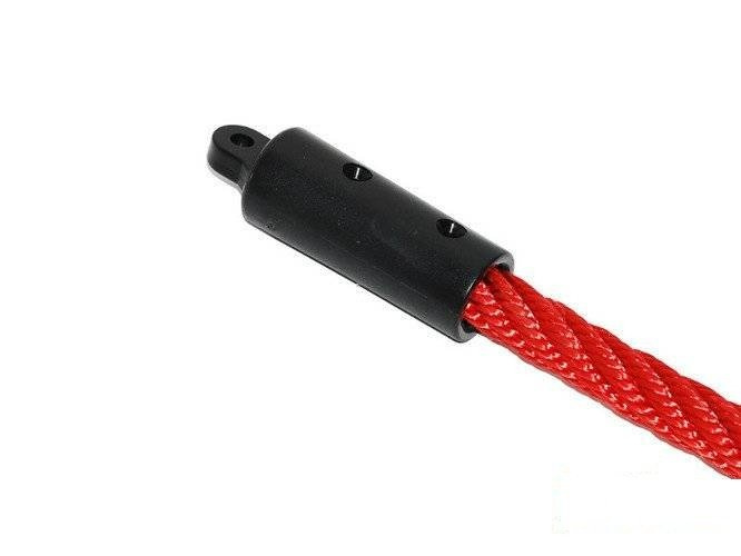 Connettore in plastica con orecchio