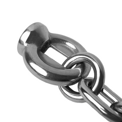 Set di catene in acciaio inossidabile da 6 mm - 1,8 m