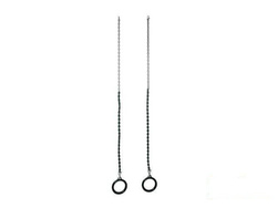 Cerchi da ginnastica rotondi su una catena