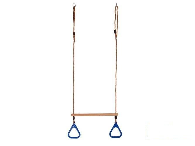 Trapezio ginnico con cerchi triangolari