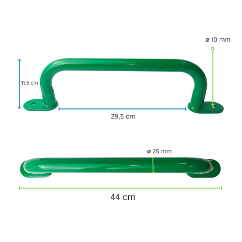 Maniglia in metallo 350 mm