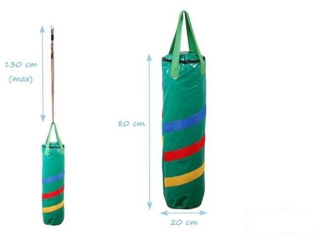 Borsa da boxe, accessori per casette da giardino