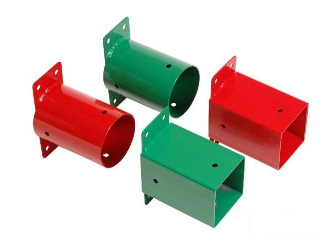 Connettore a parete Ø100 mm