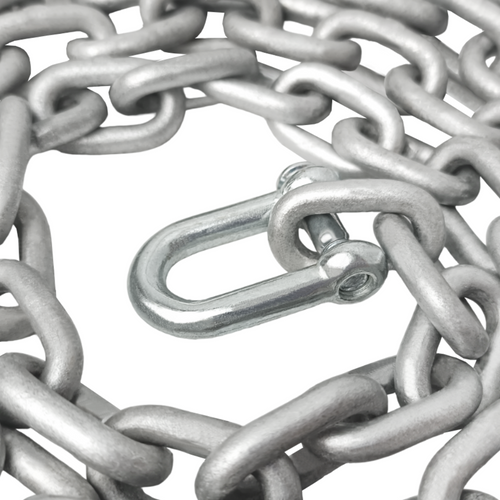 Set di catene zincate 6 mm - 1,8 m