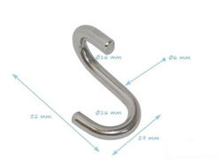 Connettore S per cavo rinforzato da 16 mm
