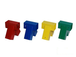 Connettore per raggi 90x90 mm, 90°