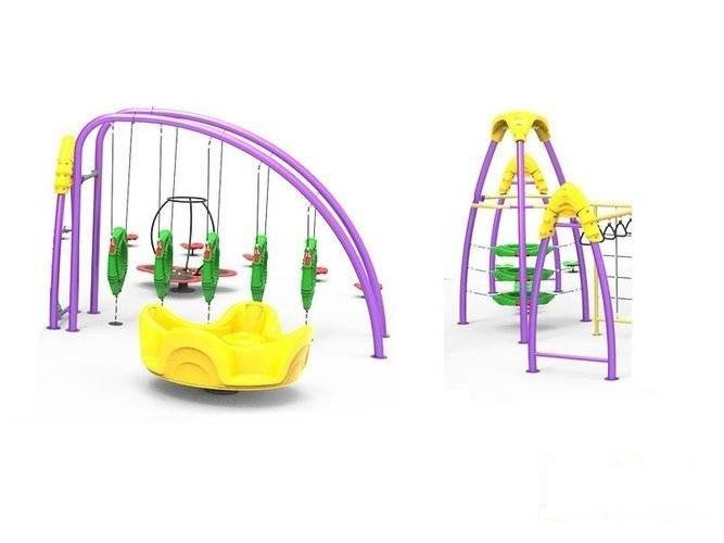 Incrocio triangolare, prodotti per parchi giochi